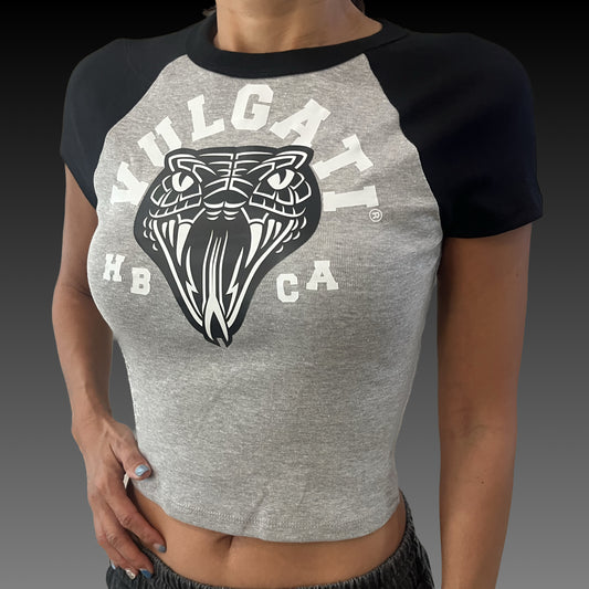 Womens Baby Viper Raglan Tee