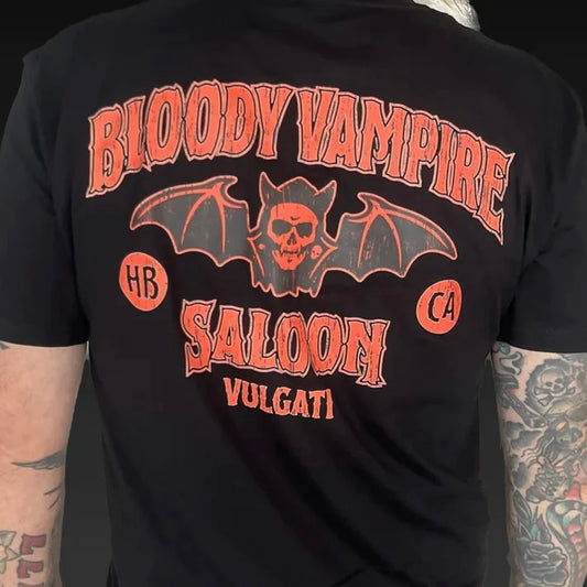 Mens Vampire Saloon Tee