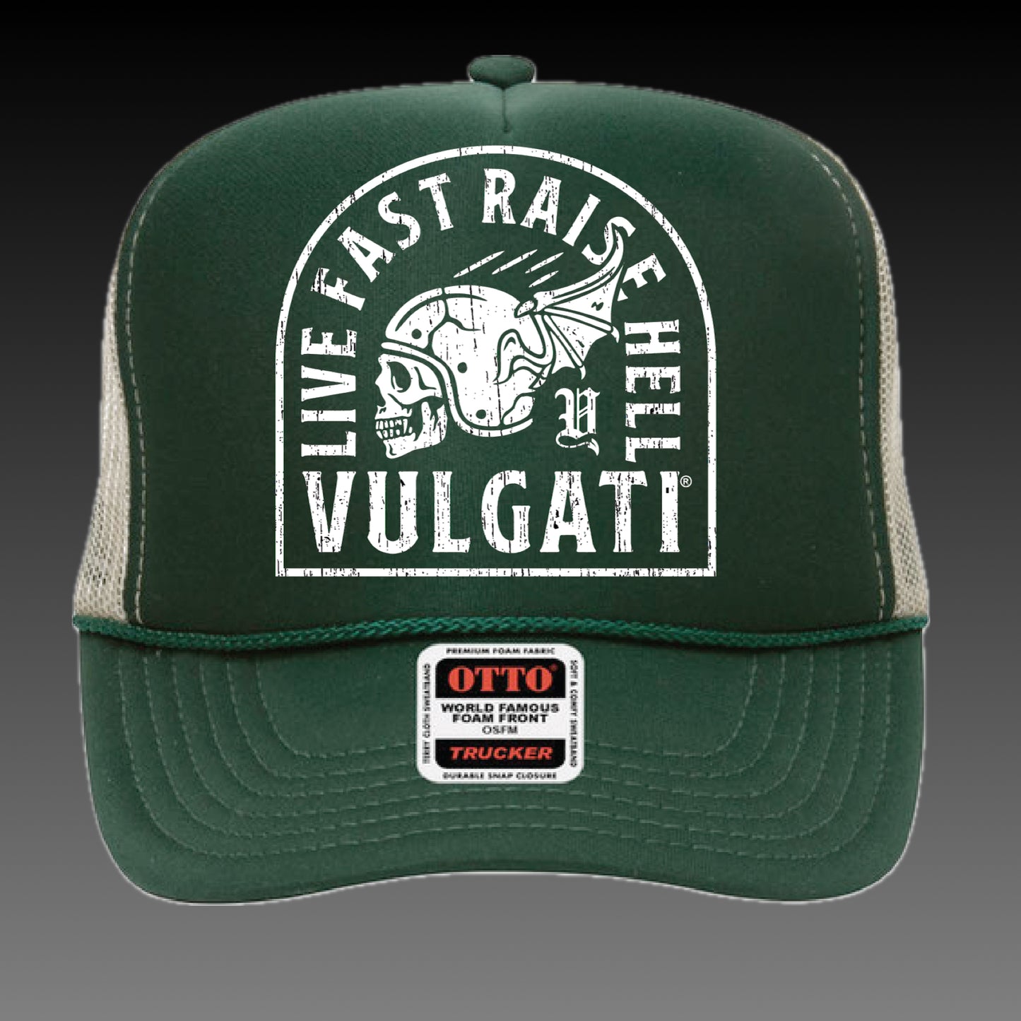 Soaring Skull Trucker Hat