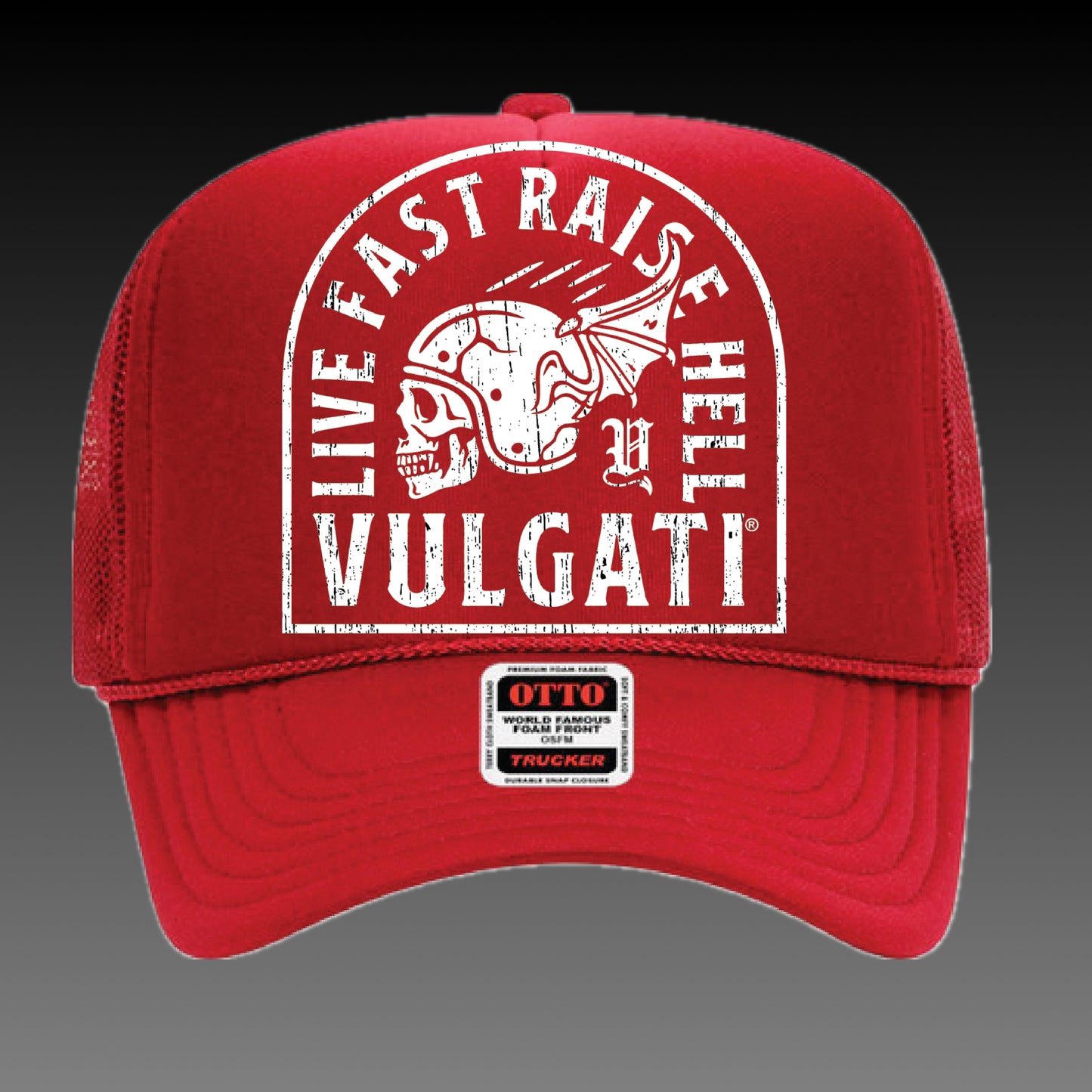 Soaring Skull Trucker Hat