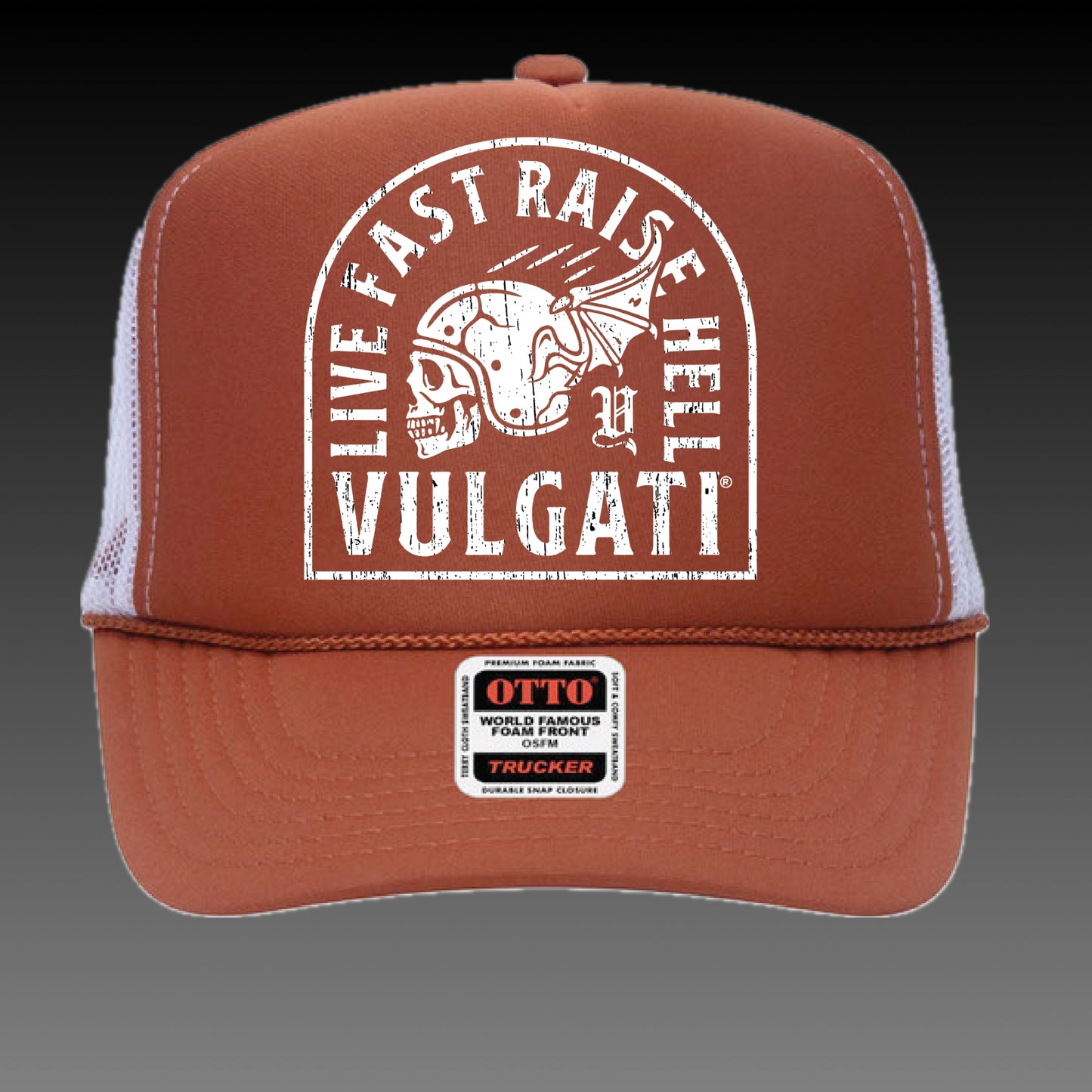 Soaring Skull Trucker Hat