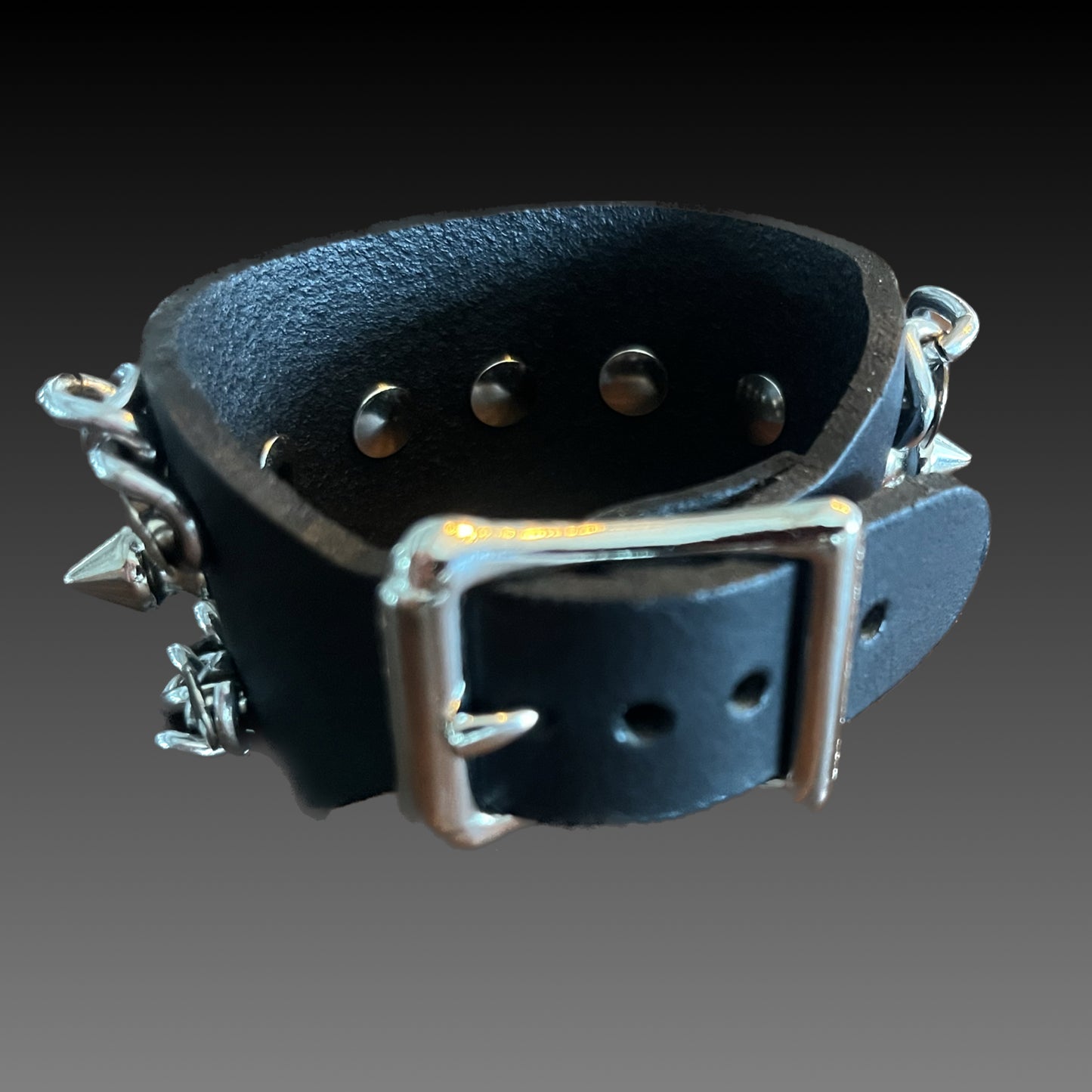 Chain Gang Spiked Cuff
