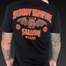 남성용 뱀파이어 살롱 티셔츠
