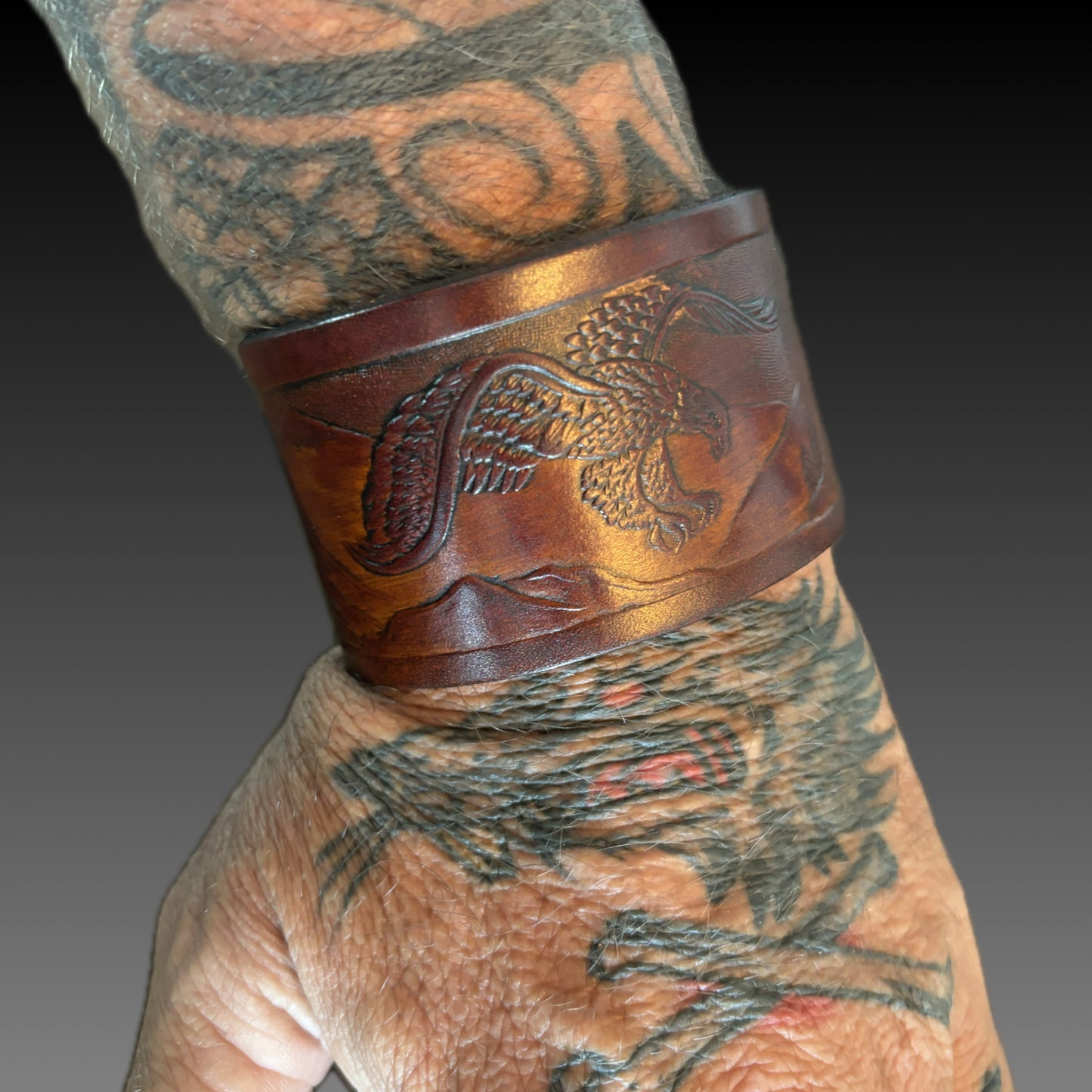 Wild West Leather Cuff
