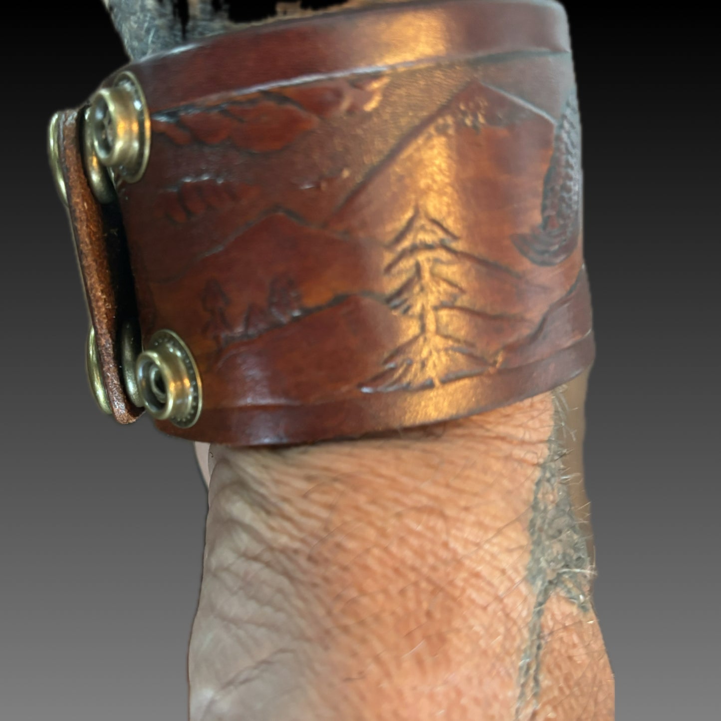 Wild West Leather Cuff