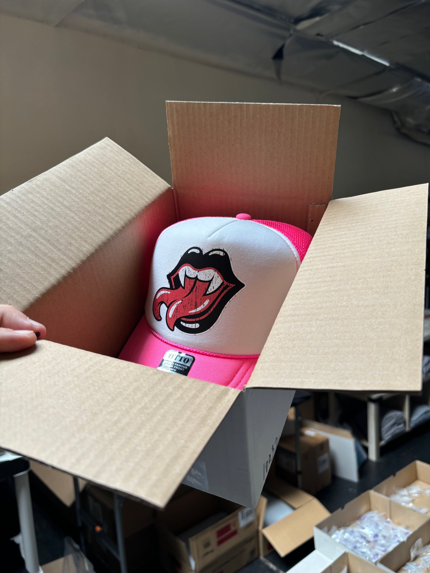Lethal Lips Trucker Hat