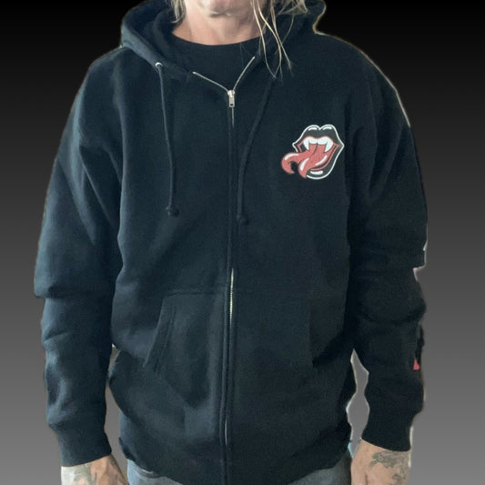Heavyweight Lethal Lips Zip Hoodie