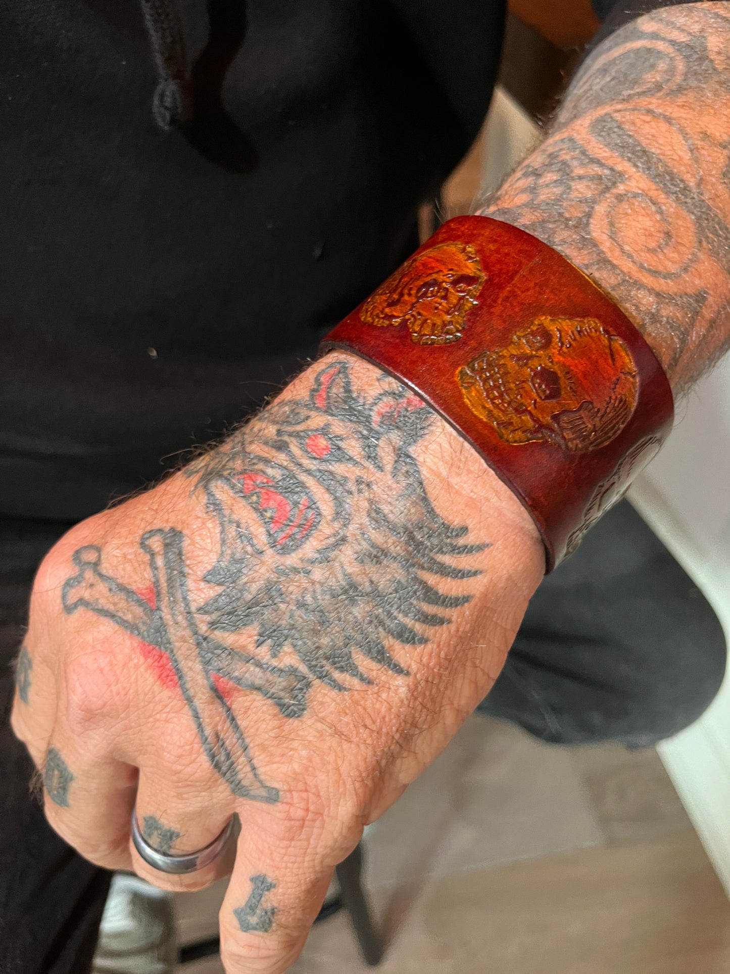 Wild West Leather Cuff