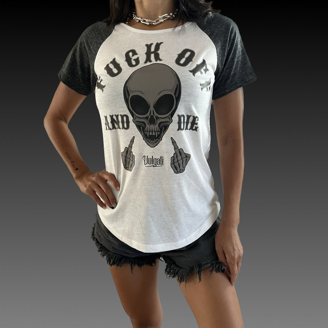 Vulgati®️Womens Mothership Raglan Tee