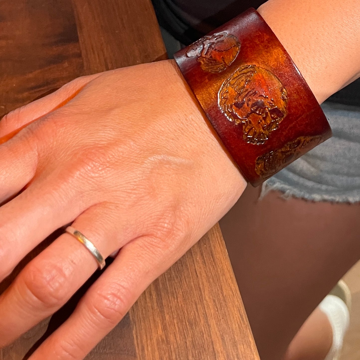 Wild West Leather Cuff